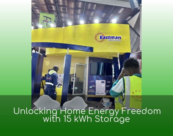 Unlocking Home Energy Freedom with 15 kWh Storage